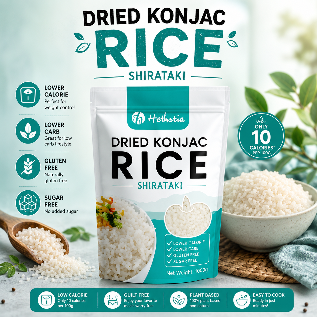 Konjac Rice